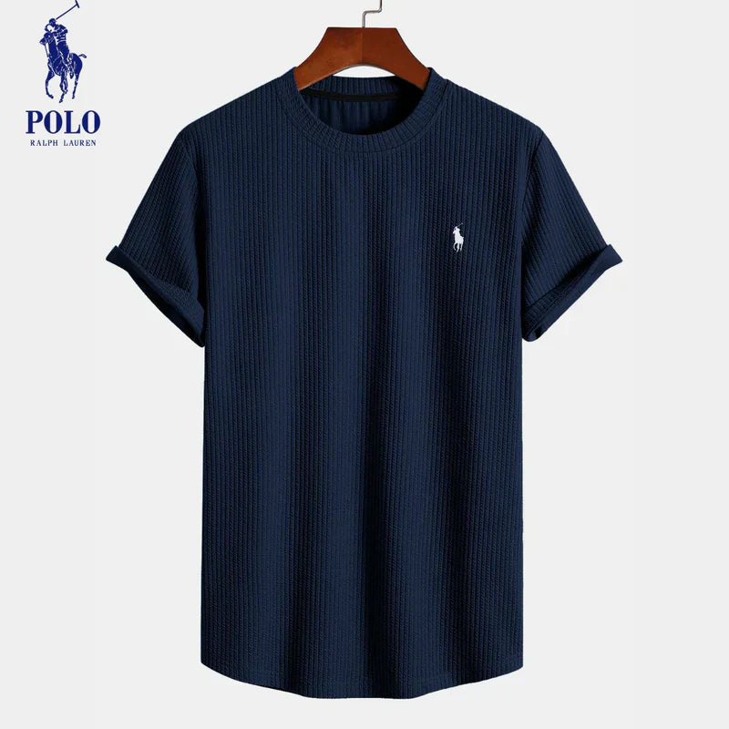 T-shirt a coste Ralph Lauren Premium