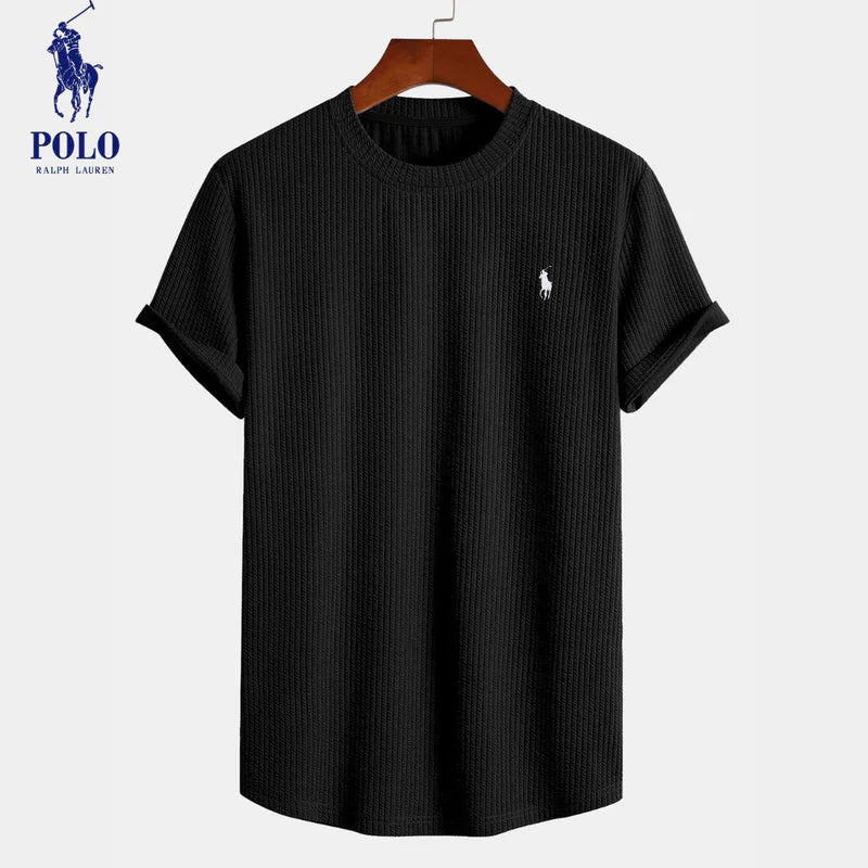 T-shirt a coste Ralph Lauren Premium