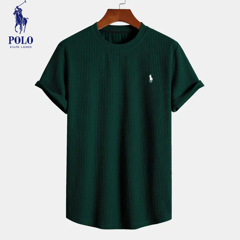 T-shirt a coste Ralph Lauren Premium
