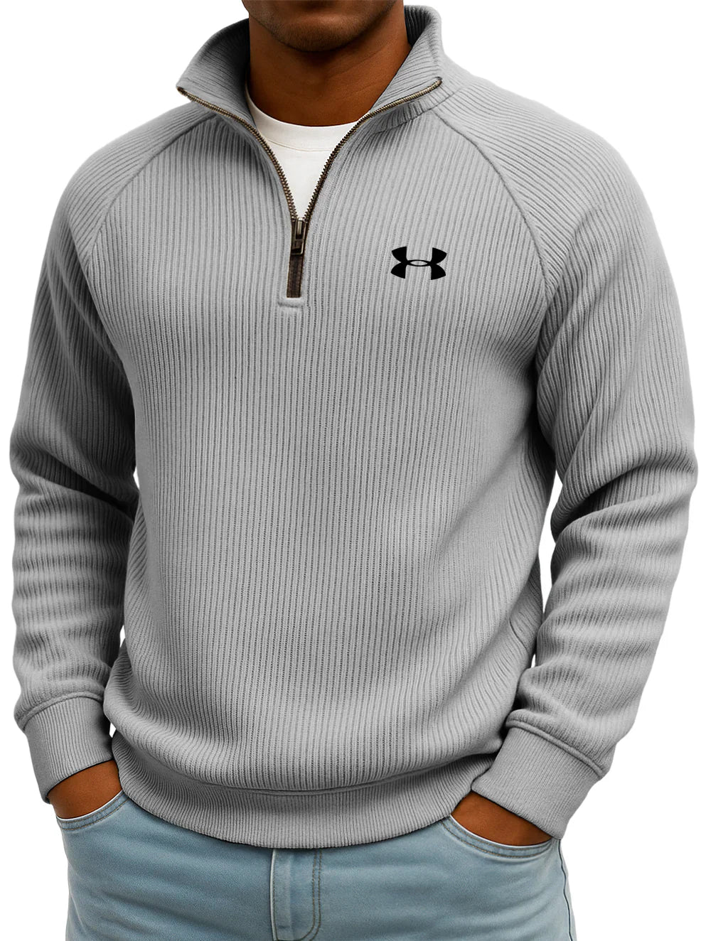 Pullover sportivo Under Armour con mezza zip: comfort e stile