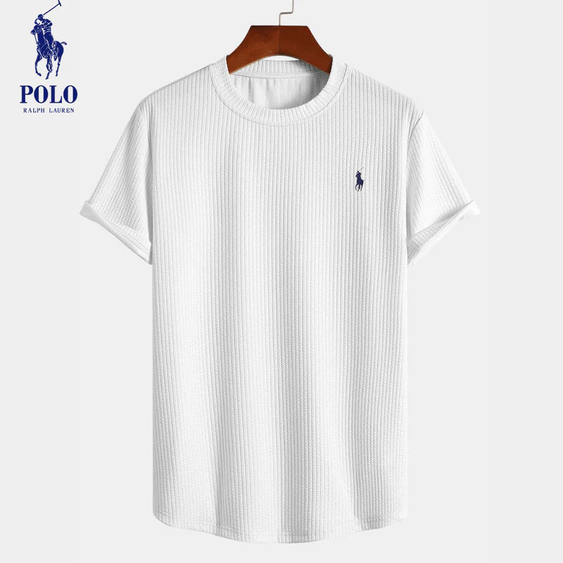 T-shirt a coste Ralph Lauren Premium