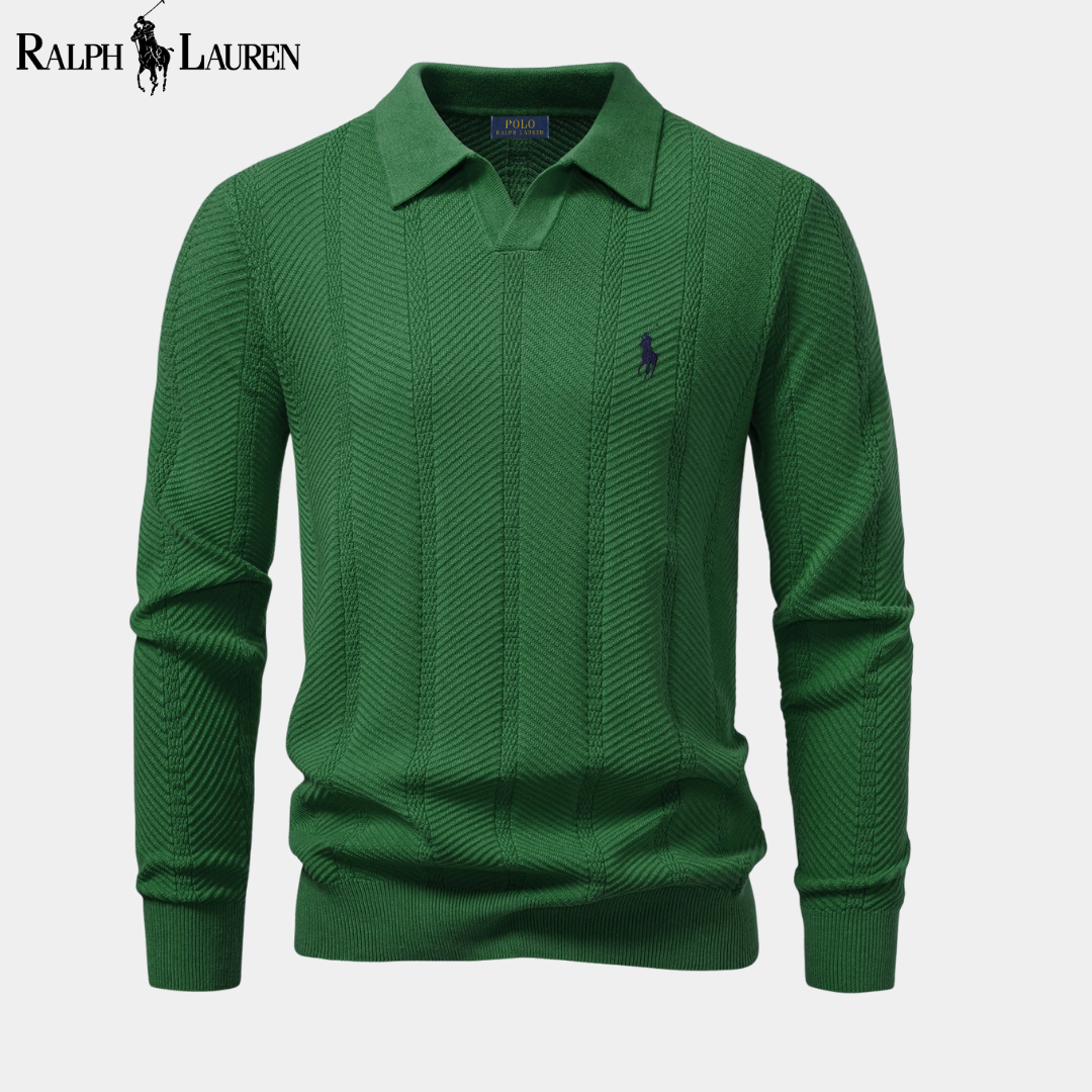 Ralph Lauren™ — Polo in rete con scollo a V