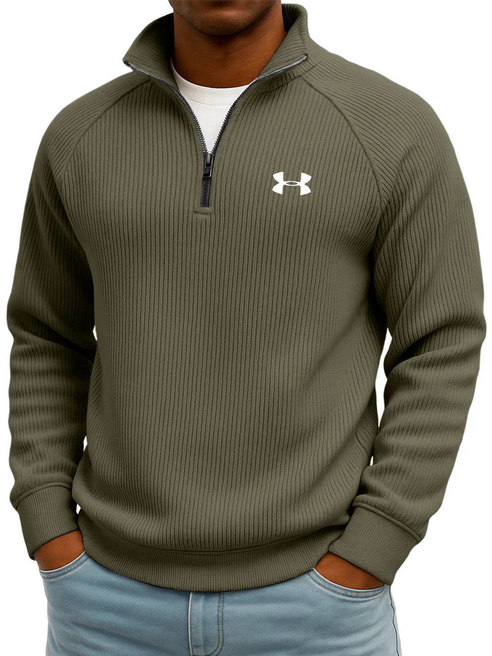 Pullover sportivo Under Armour con mezza zip: comfort e stile