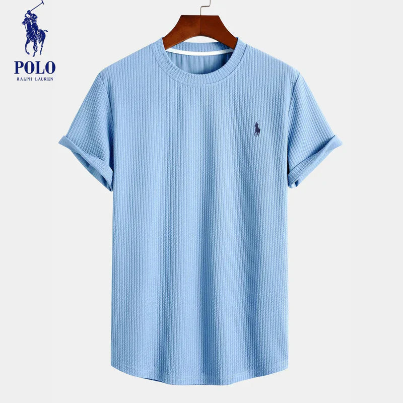 T-shirt a coste Ralph Lauren Premium