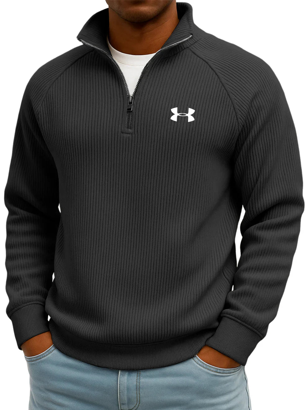 Pullover sportivo Under Armour con mezza zip: comfort e stile